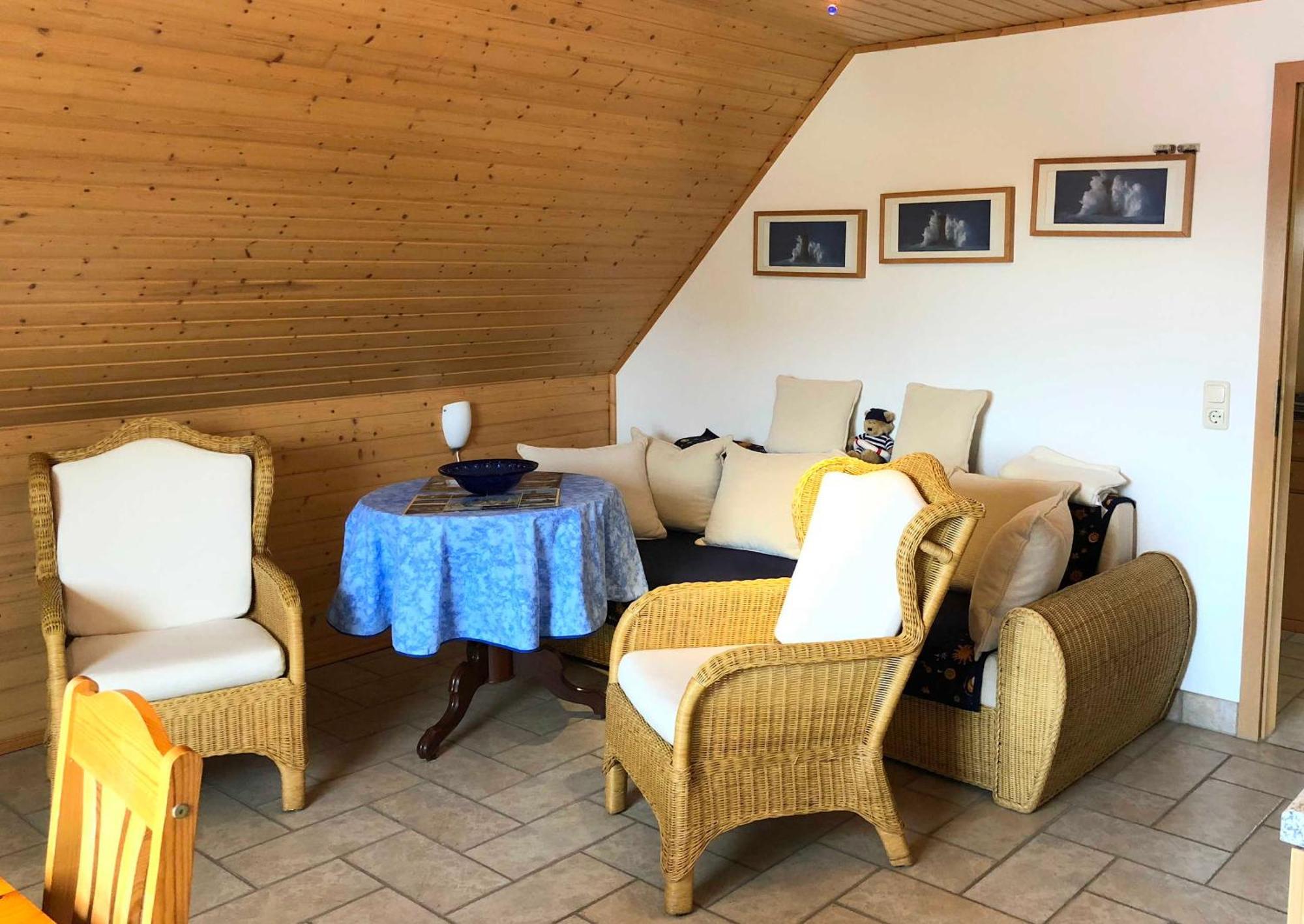 Ferienwohnung Mit Garten Wieck Exteriör bild